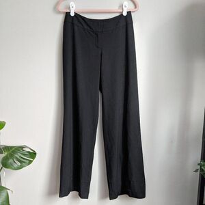 J. Jill | Stretch Dress Pants Wide Leg Black Pants Sz 4